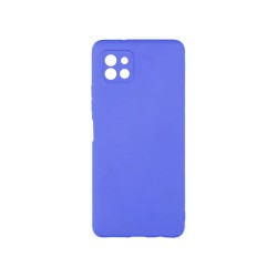 Capa de Silicone com Moldura de Câmera para Samsung Galaxy A22 5g Roxo Capa de Silicone com Moldura de Câmera para Samsung Galaxy A22 5g Roxo